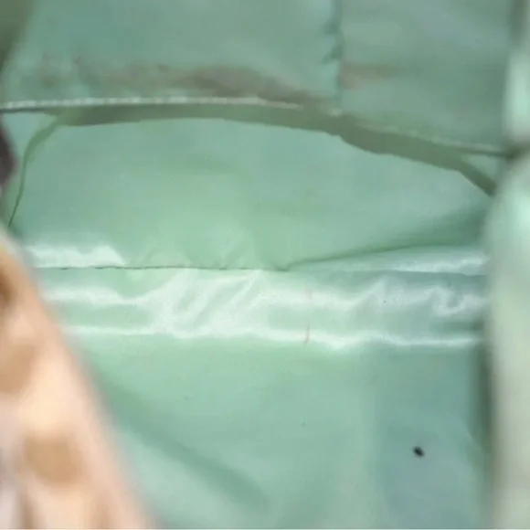 Rare 🦄 Coach Signature Jazzy Glitter Poppy Multi Canvas Handbag Purse - Picture 10 of 15